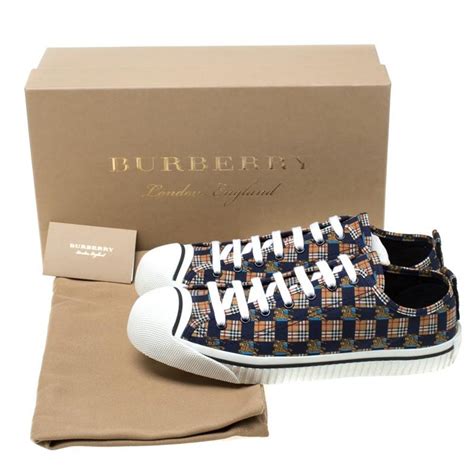 burberry kingly low top sneaker mens sneaker used preowned|Pre.